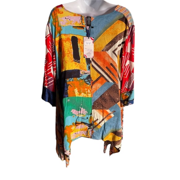 NWT. Sacred Threads Blouse S/M.  CL/GR02.  221319 - Picture 3 of 5